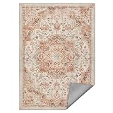 SONGMICS HOME Teppich, 120 x 170 cm, Wohnzimmerteppich, Rutschfester Teppich,...
