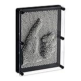 Relaxdays 10016874 Nagelbrett, kreatives 3D Nagelbild, Handabdruck, Pin Skulptur, Retro...