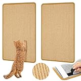 Graciadeco 2 Sisal Teppich Katzen Kratzbrett Wand, 60 x 40cm kratzmatte Katze...