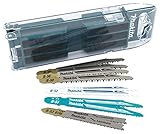 Makita B-44426 Stichsägeblatt-Set B 10-teilig mit Aufbewahrungsbox, ideal für...