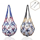 laeeyin 2 Stücke Ballnetz Net Tasche Tragbare Ballnetz Sports Ball Ballnetz...