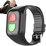 Senioren Notruf, GPS Tracker Smartwatch, SOS Armband GPS Standort Notfallarmband Notruf...