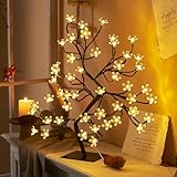 CECOMBINE LED Baum Bäumchen Blütenbaum Kirschbaum Lichterbaum Baum mit...