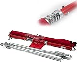 BITUXX® PKW Kfz Auto Abschleppstange 3T Schleppstange mit Feder Dämpfung Zugkraft max....