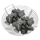 55,9 cm Edelstahl-Aschekorb, leicht, hitzebeständig, Grillhalter für Holzkohle, perfekt...