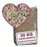 WILDVOGEL-VITAL 30 kg Premium Ganzjahresfutter für Wildvögel und Gartenvögel mit...