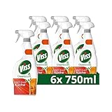 Viss Kraft + Glanz Reiniger Spray Küche Putzmittel und Fettreiniger für strahlende...