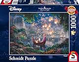 Schmidt Spiele 59480 Thomas Kinkade, Disney, Rapunzel, 1000 Teile Puzzle, single,...