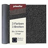 Primaflor Sauberlauf nach Maß - Gin, Anthrazit, 0,80m x 2,00m, Rutschfester...