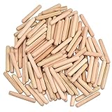 Holzdübel 100 Köper 6mm x 40mm Riffelholzdübel Verbindung Hölzern...