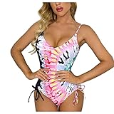 Generico Sexy Badeanzüge für Damen, kurvig, Badeanzüge, einteilig, Push-Up-BH,...