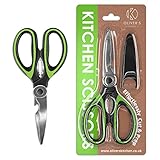 Oliver's Kitchen ® Küchenschere - Super scharf & robust - Multifunktional...