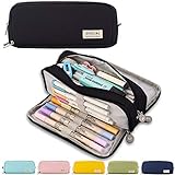 X SIM FITNESSX Federmäppchen Federtaschen Teenager Mädchen Mäppchen Etui Stifte 3 Fach,...