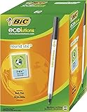 BIC Deutschland 893239 Kugelschreiber ECOlutions round stic, 1,0 mm, 60er Packung, schwarz