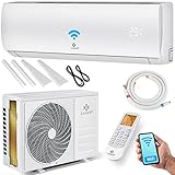 KESSER® Klimaanlage Set Split - mit WiFi/App Funktion Klimagerät - Kühlen A++/ Heizen...