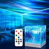 LED Sternenhimmel Projektor Kinder, RGB 3D Lavalampe mit 18 Beleuchtung-Effekten...