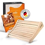 ALPENHAUCH Sauna Kopfstütze Holz [100% Naturholz] - Ergonomische Saunakopfstütze Holz -...