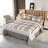 Asvert Tagesdecke 240x220cm+50x70cmx2 Kissenbezüge für Doppelbett,...