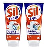 Sil Saptil für Reise & Vorbehandlung, Universalfleckenentferner, 2 x 200 ml,...