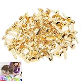 100 Stück Musterbeutelklammern, Musterklammern, Briefklammern, Metall...