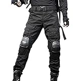 JOYASUS Paintball BDU Taktische Hosen Airsoft Hosen Multi-Tasche Diensthosen mit...