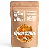 WAT NE WÜRZE Gyrosgewürz, 750 g Profi Gewürz für Gyros, Döner, Schaschlik, Köfte,...