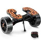 VEVOR Kajakwagen Kanuwagen 655x305x310mm bis 145kg belastbar Doppelgurt-Design Zubehör...