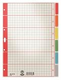 Leitz 4350 - Kartonregister 4350 A4 25-er, farbig