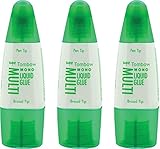Tombow PT-MTC Flüssigkleber, Multi Talent mit zwei Spitzen, 25 g (3er Pack,...