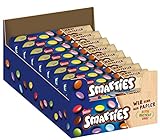 NESTLÉ SMARTIES Hexagon-Rolle, bunte Schokolinsen aus Milchschokolade mit...