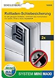 Schellenberg 16000 Rolladen-Schiebesicherung Rolladensicherung gegen Hochschieben 2 Stück...