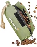Rudelkönig Futterbeutel für Hunde - Apportierbeutel für Hundetraining - Robuster...