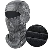 LOMDOK Wintermütze，Winter Camouflage Mützen Winddichte Vollgesichtsmaske Ski Männer...