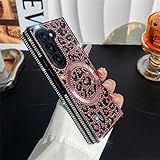JOIUXNER Glitzer Sparkle Hülle für Samsung Galazy Z Fold 6 5G Kompatibel mit Kabelloses...