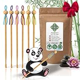 Oriculi aus Bambus 6 x [AAA+] – Ohrkur umweltfreundlich, lebenslang...