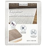 Teppich Antirutschmatte 60 x 150 cm Premium Teppichunterlage rutschfest Gleitschutz...