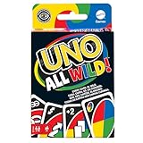 Mattel Games HHL33 - UNO All Wild Kartenspiel mit 112 Karten, Reisespiel,...