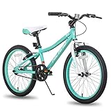 HILAND Climber 20 Zoll Kinderfahrrad Kinder Fahrrad MTB Mountainbike für 5 6 7 8 9 Jahre...