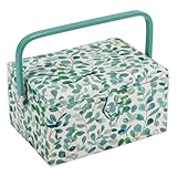Hobby Gift Exclusive Mittelgroße Nähbox, Bastel-Aufbewahrungsbox, Zubehörablage,...