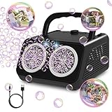 PANACARE 2.0 Professional Automatische Seifenblasenmaschine, Tragbar Bubble...