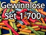 Röllchenlose bunt gemischt, Set 1-700