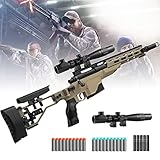 M40A6 Toy Foam Blasters Gun- Shell Ejection Soft Bullet Toy Gun, Manual Sniper...