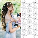 YISSION Mini-Haarspangen mit Strass, niedliche Haarnadeln, dekorative Haarspangen,...