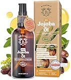 BIONOBLE Jojobaöl Bio Kaltgepresst 100% Rein - Reguliert Sebum, Pflegt Sanft,...