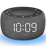 Buffbee Digitaler Radiowecker für das Schlafzimmer - 7-farbiges Nachtlicht,...