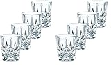 Nachtmann, 4-teiliges Schnapsgläser-Set, Stamper/Shotglas, Kristallglas, 55 ml, Noblesse,...