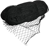 VIIRKUJA 4 x 5 m feinmaschiges Teichnetz (18 x 18 mm) | Farbe Schwarz | Vogelschutznetz,...