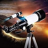 TONPOP Teleskop-Geschenk, 70-mm-Einsteigerteleskop, astronomisches...