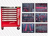 toolcar Münich Tools Werkstattwagen Werkzeugwagen mit Handwerkzeuge befüllt mit...