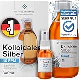 Kolloidales Silber 100% natürlich | 40 PPM (300ml) | Cosmos Natural...